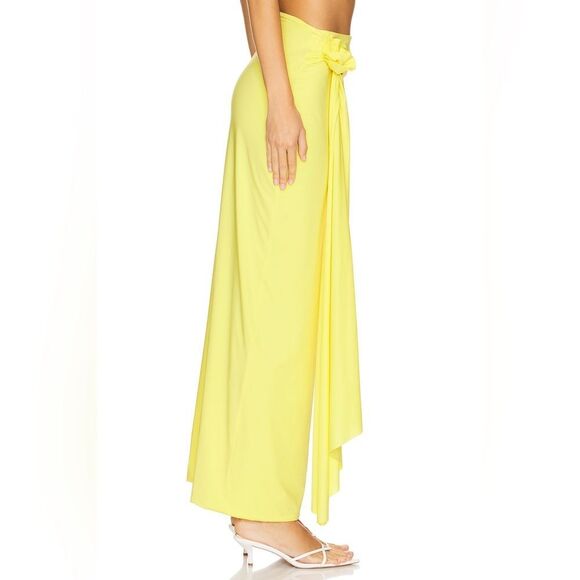 Maygel Coronel Crisol Maxi Skirt in Mimosa one size NWOT - Picture 2 of 7
